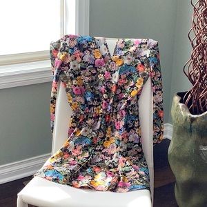 This is a summer floral dress and is perfect for summer walks and the beach